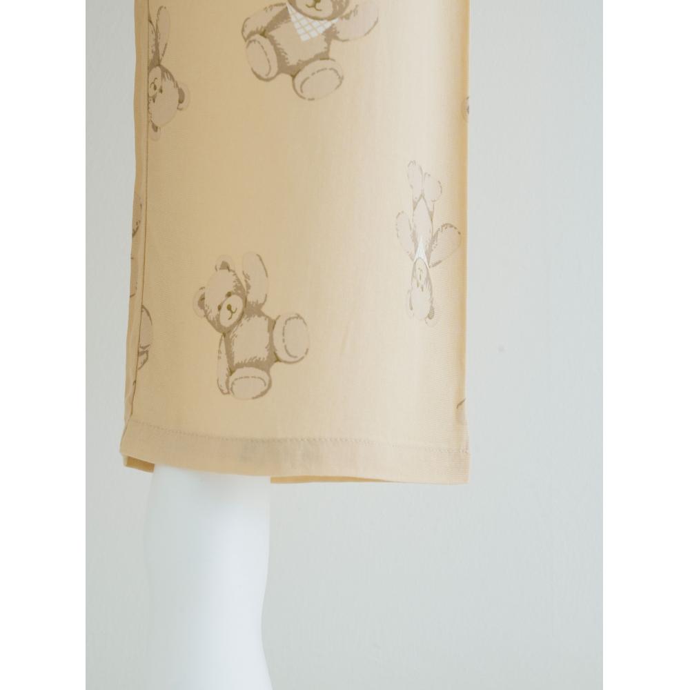 Daiso [coMMon] Viskose Mønster Lange Underdeler M Gul