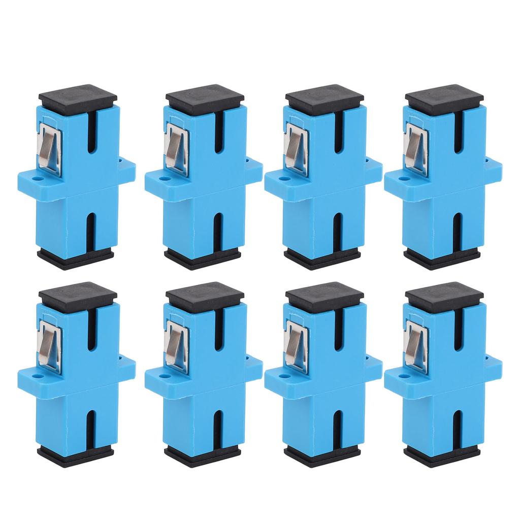 50Pcs Fiber Optic Adapter SC UPC Simplex Singlemode Koppler Internet Connector Tool