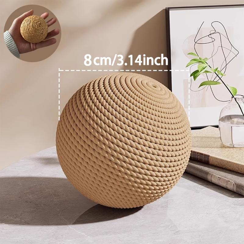 1Three-Dimensional Circular Cat Toy Ball,Self-Entertaining,Boredom Relief,Teeth Grinding,Teasing Stick,Specific Claw Grinding,Scratching Ball Supplies