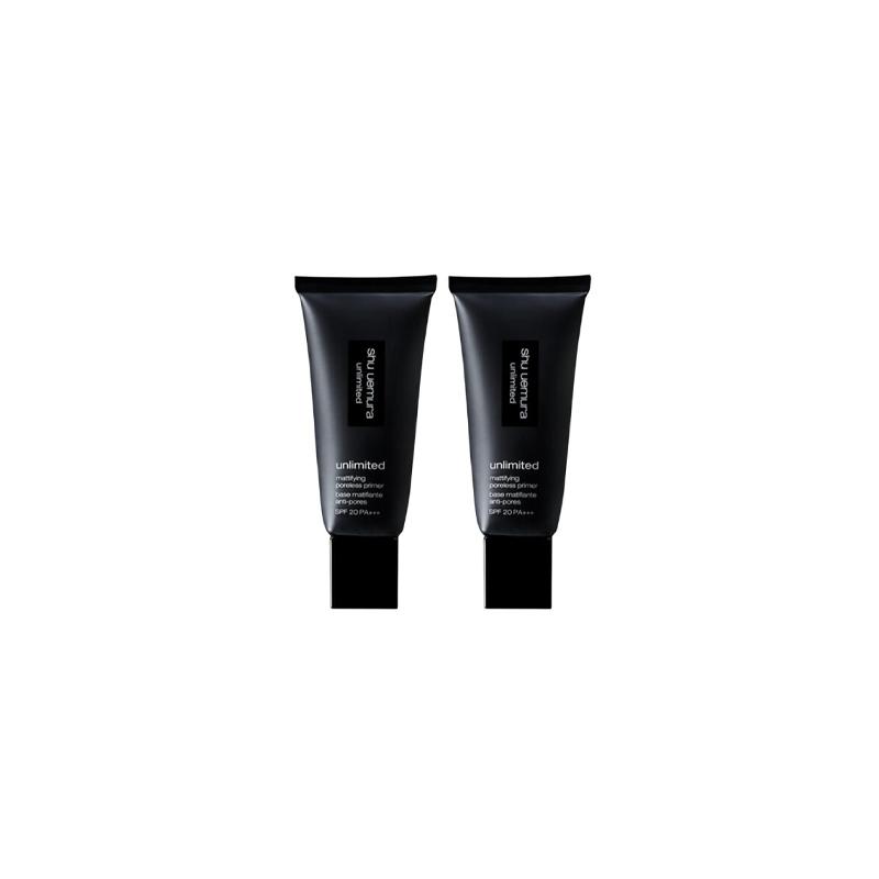 Shu Uemura Feathershade Matte Base Makeup Primer Naturally Clear 30ml*2 коричневый