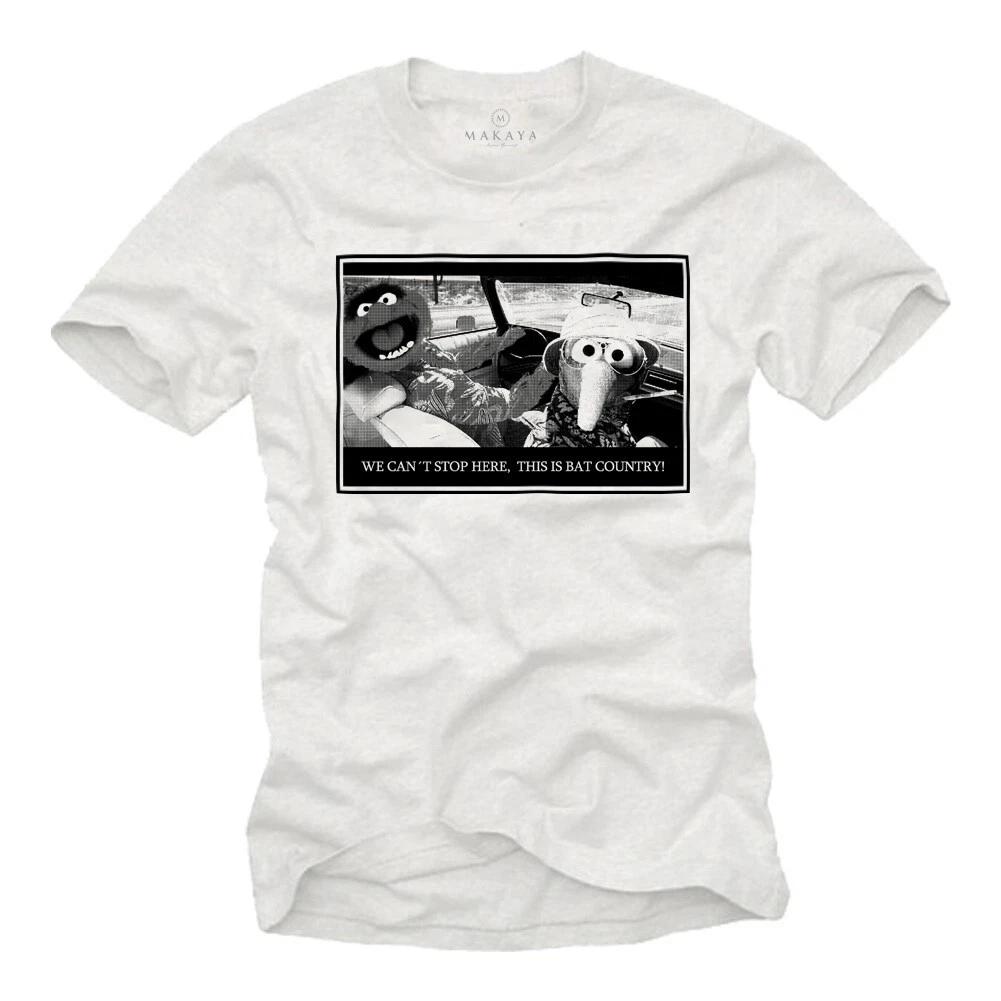 VEGAS MEN shirt WITH WE CAN T STOP HERE THIS IS BAT COUNTRY - SHORT SLEEVE TEE M