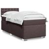 Maison Exclusive - Lattenrost mit Matratze Dunkelbraun 80x200 cm