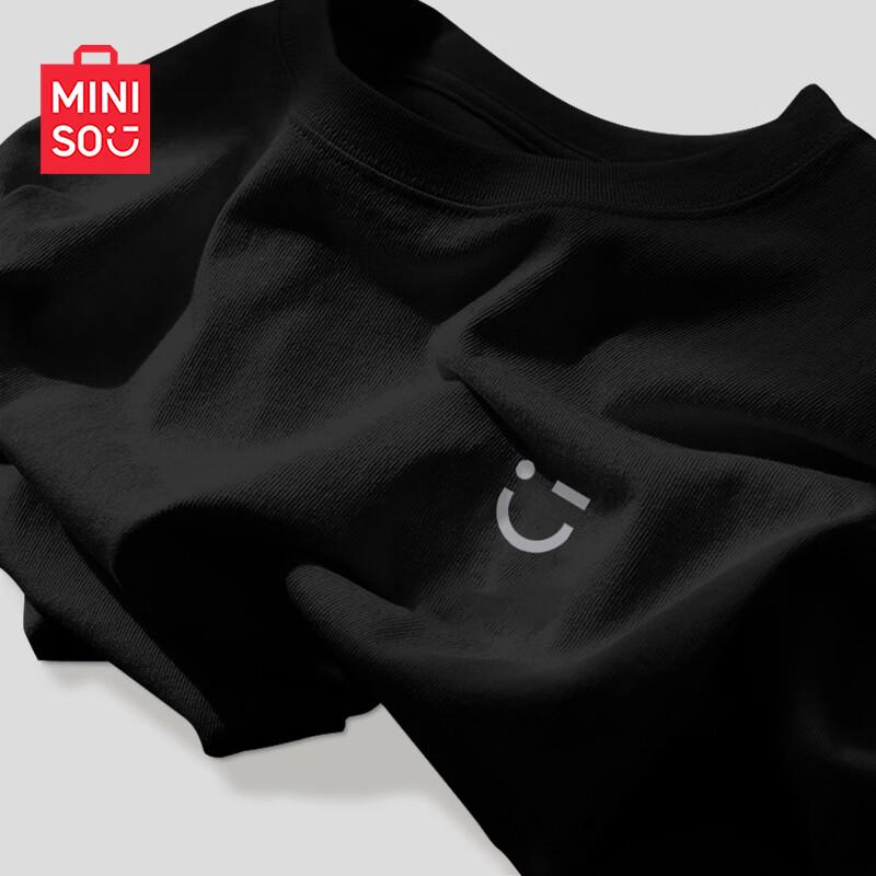 MINISO Women s Summer 2026 Pure Cotton Loose T-shirt L