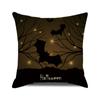 Halloween colorful pumpkin devil Digital printing short plush pillow covers for car sofa office cushion cover home goods