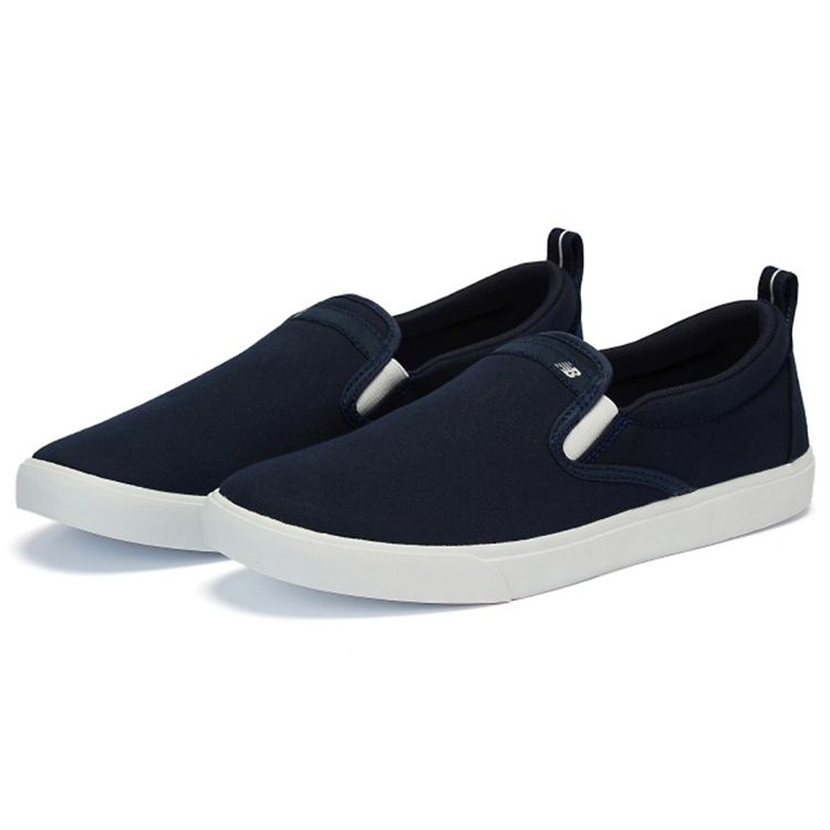 New Balance Nr. 101 Stoff Strapazierfähig Leicht Atmungsaktiv Low Top Skateschuhe Unisex Skateschuhe Marineblau AM101NV2