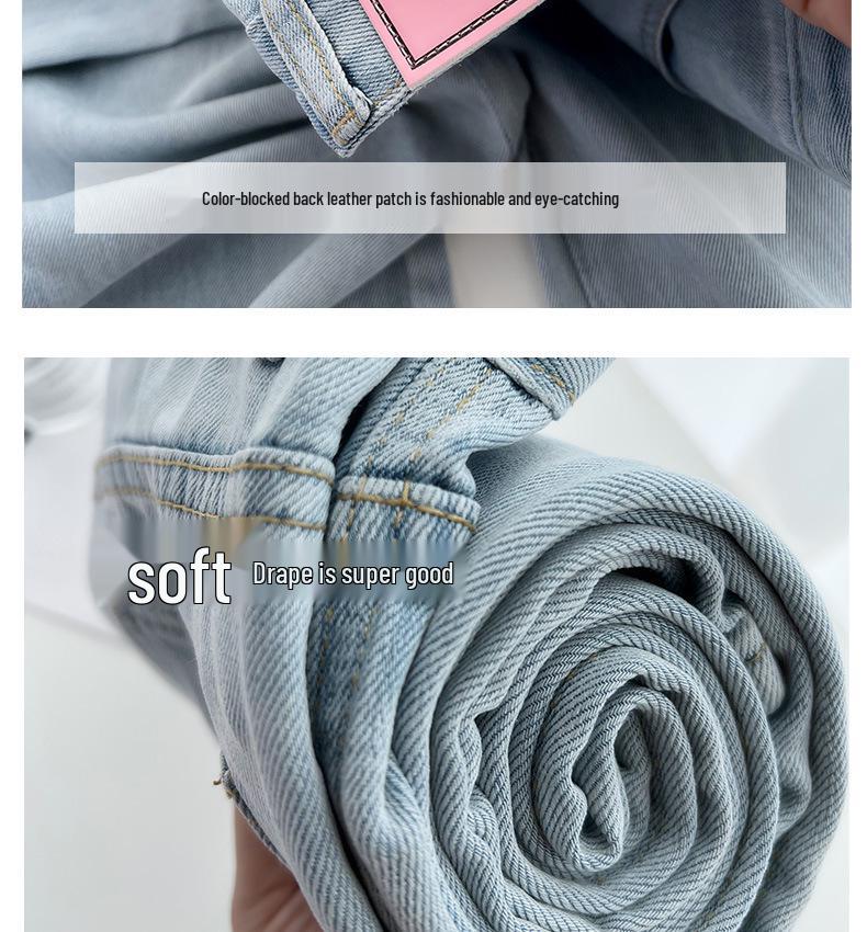 Damen Leichte Tencel Sommer Weitbein Hose - Hochtailliert, Slim-Fit und Gerades Bein Design