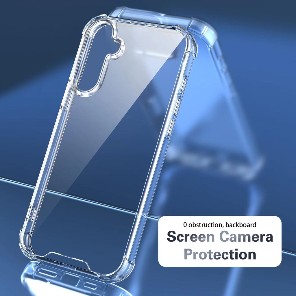 Luxury High Clear Anti-Shock Case for Samsung Galaxy  M56 A56 A36 A26 A16 A06 M36 M16 M06 A55 A35 A15 F06 F36 F06 Bumper Cover