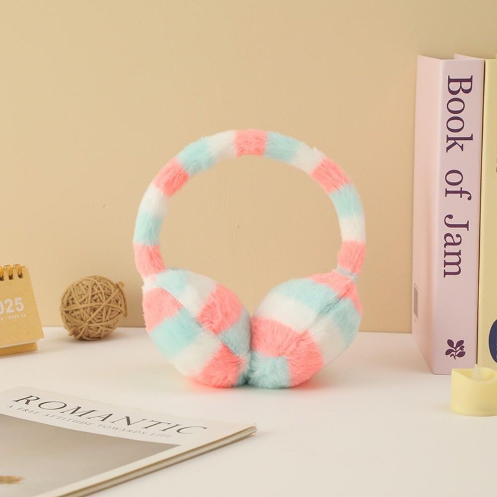 Cache-oreilles Chauds d'Hiver Protection Oreilles Oreillettes Moelleuses Oreillettes en Peluche Douce Pour Femmes Hommes Extérieur