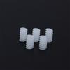 10Pcs/Lot White Right Hand Plastic 6*10 (2A) Worm Turbine 0.5 Module Reduction Gears Diy Model Parts