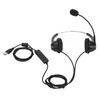 H360DUSB1 Binaurales USB-Business-Headset mit einstellbarer Lautsprecherlautstärke und Mikrofon-Stummschaltung