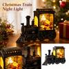 Elektrische Kerzenlicht-Eisenbahn, Weihnachtsdekoration Nachtlicht für Party-Gastgeschenke und Geschenke