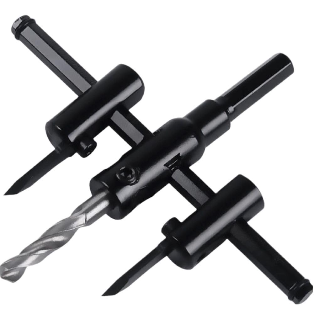 Circle Impact Cordless Drill Adjustable Drill DIY Round Hole Construction Tool Cutter, Drill, Driver, Bit, Tool, Compass, Drilling, Multi-Purpose