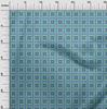 oneOone Georgette Viscose Aqua Blue Fabric Tribal Sewing Craft Projects Fabric Prints By Yard 42 Inch