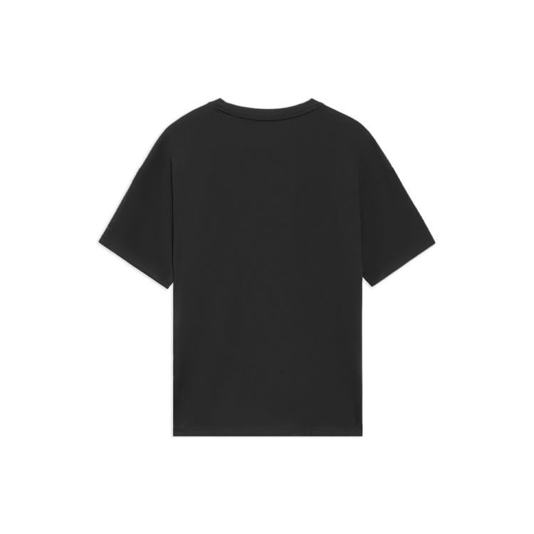 Li Ning Sports Fashion Series Logo Print Round Neck Short Sleeve T-Shirt Women Tops Black AHSS716-2