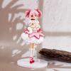 18cm Figura de Acción Puella Magi Madoka Magica Figura de Anime Kaname Madoka Chica Mágica Modelo Decoración Estatua Muñecas Juguetes Regalo de Navidad