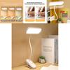Led Desk Lamp For Students With Touch Control And Adjustable Brightness For Study And Reading