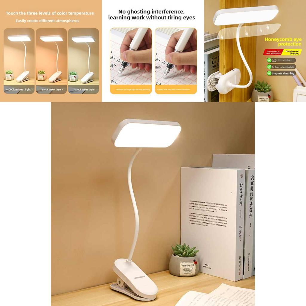 Led Desk Lamp For Students With Touch Control And Adjustable Brightness For Study And Reading