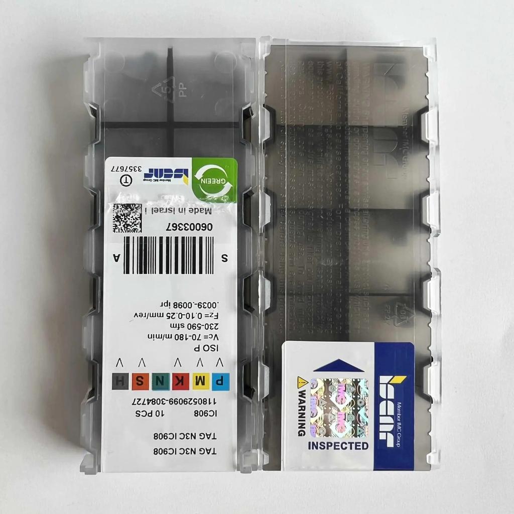 ISCAR / TAGN3C IC908 /Industrial indexable Carbide Inserts 10 PCS