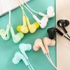 3.5Mm Wired Headset High Definition In-Ear Sport Headset With Mic Portable Noise Canceling Wired Headphones For Mobile Phones