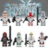 Blocks Building Mini Figures Clone Trooper Company Soldiers Heavy Gun