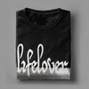 Men Lifelover Black Metal Depressive Rock T Shirts Pure Cotton Tops Vintage Short Sleeve Crewneck Tee Shirt Gift Idea T-Shirt