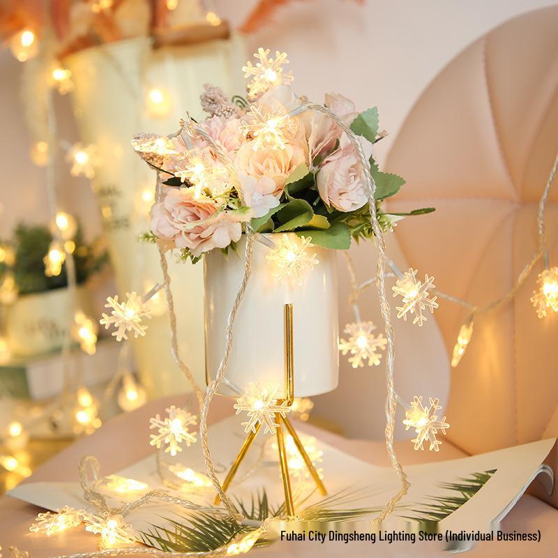 Colorful Solar LED Ball String Lights for Outdoor Christmas Decor