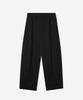 Nyuballanseu Nbmlg21443 / Uni Essential Summer Lightweight Side-Puck Over-Wide Pants (Black)