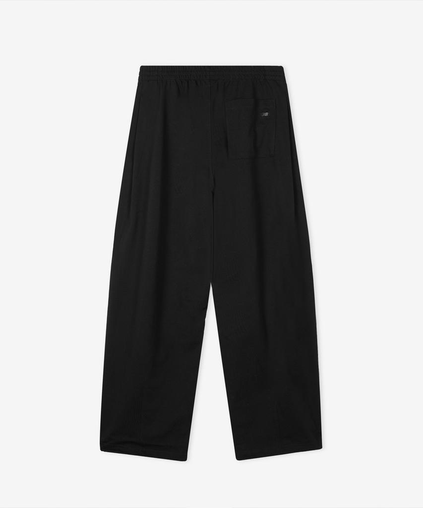 Nyuballanseu Nbmlg21443 / Uni Essential Summer Lightweight Side-Puck Over-Wide Pants (Black)