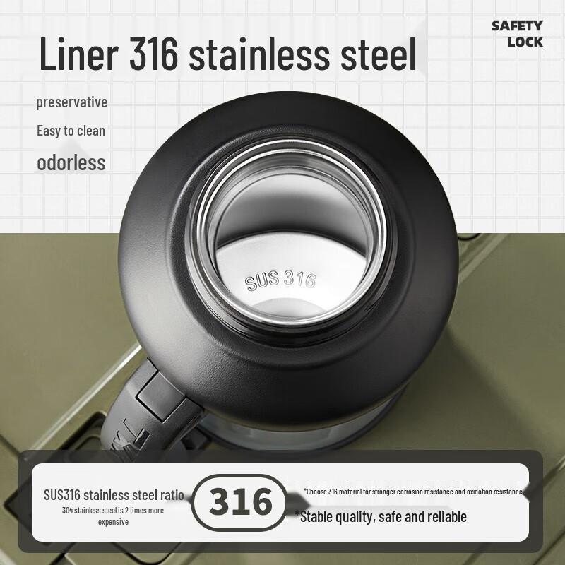 TKK 316 Stainless Steel Large Insulated Water Bottle