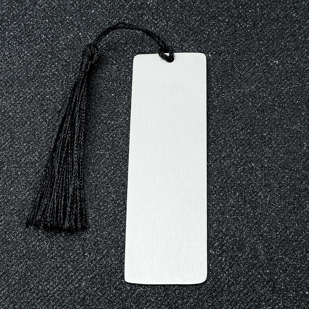 Colorful Skeleton The Reader Stainless Steel Tassel Bookmark, a Birthday and Christmas Reading Gift for Book Fans, Lovers, and F