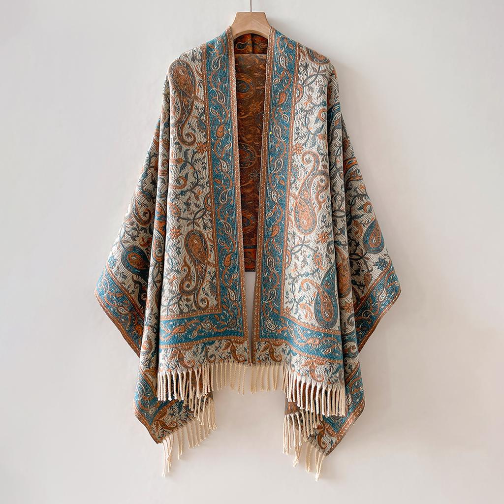 New Women Fashion National Scarf Luxury Autumn Winter Thick Warm Shawls Paisley Scarve Pashmina Femme Foulard Bufanda