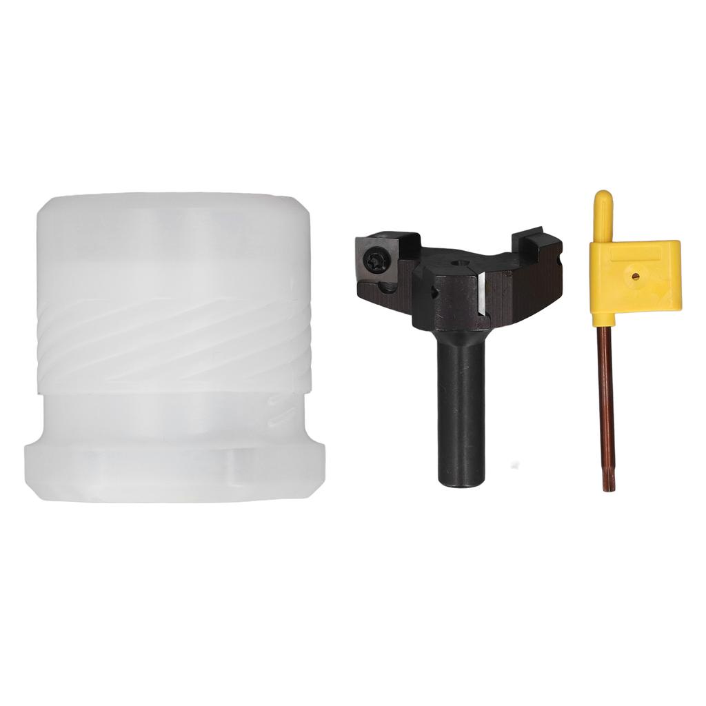 CNC Spoilboard Surfacing Router Bit 1/2in Shank Slab Flattening Planing 3 Flute Detachable Cutter fo