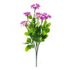 5 Bündel UV-beständige künstliche Gänseblümchen, Plastikblumen, künstliche Gänseblümchen, Kunstpflanzen für den Außenbereich, für Zuhause, Fensterkasten, Garten, Pflanzgefäß, Innen- und Außendekoration