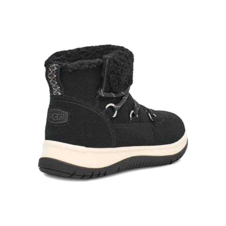 New UGG Lakesider Heritage Lace 'Black' Women's 1143836-BLK