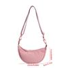 Lightweight Nylon Crossbody Bag Korean Style Oxford Cloth Shoulder Bag Mini Dumpling Bag  Girls