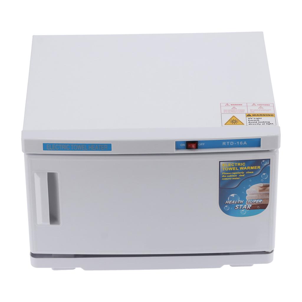 16L Towel Heating Box Wet Towel Heating Temperature Control UV Bulb SPA Towel Warmer for Hotel