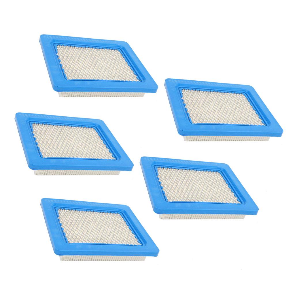 5 Pcs Lawn Mower Air Filter High Efficiency Particulate Air Filter Replacement for 491588 491588s