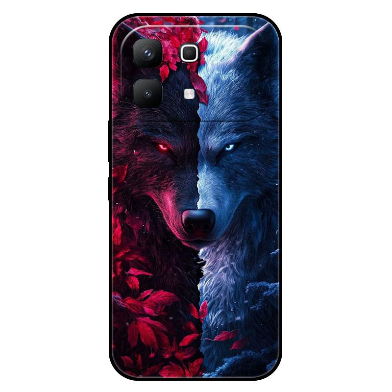 For Infinix Note 60 5G Case Cute Animal Fashion Flower Silicone Phone Case For Infinix Note60 X6879 Lens Protect Soft TPU Cover