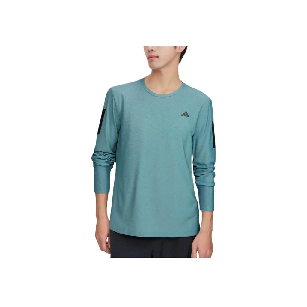 Adidas Otr Comfortable Versatile Aesthetic Solid Color Long Sleeve Regular T-Shirt Women Tops KC2199