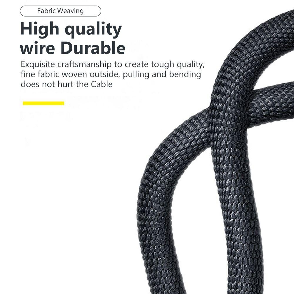 USB C 120W 6A Fast Charging Wire USB Type C 120W USB Type C Cable   Phone Accessories