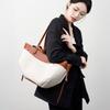 Niche light luxury high-end sense hot-selling portable women's bags, contrasting color commuting leather large-capacity shoulder wing bags