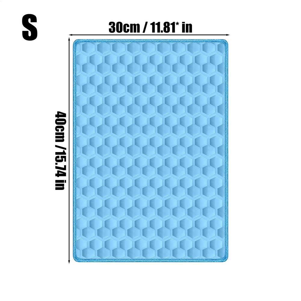 Non Slip Washable Dog Cooling Pad Cushion for Small Medium Large Breeds Resting Camping Travel Shelter Backyard Kennel Indoor