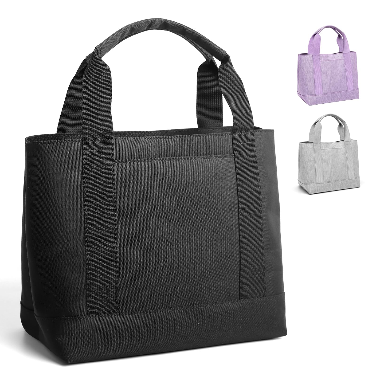 

ENLAN Tote Bag, Mini Tote, Lightweight, Small, Lunch Bag, Stylish Handbag for Women, Dividers, Walking, Shopping, Commuting, Men, Unisex,