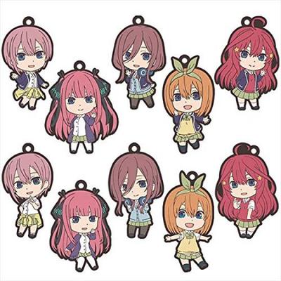 The Quintessential Quintuplets Rubber Strap Collection 10-Piece Box