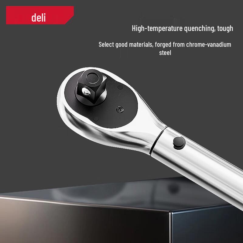 Deli Heavy-Duty Preset Torque Wrench