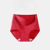 Plus Size Women's Spring and Summer Cotton 10A Anti Bacterial Cotton Long Crotch High Waist Tuck Briefs