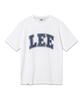 LEE College Logo Short Sleeve T-Shirt White