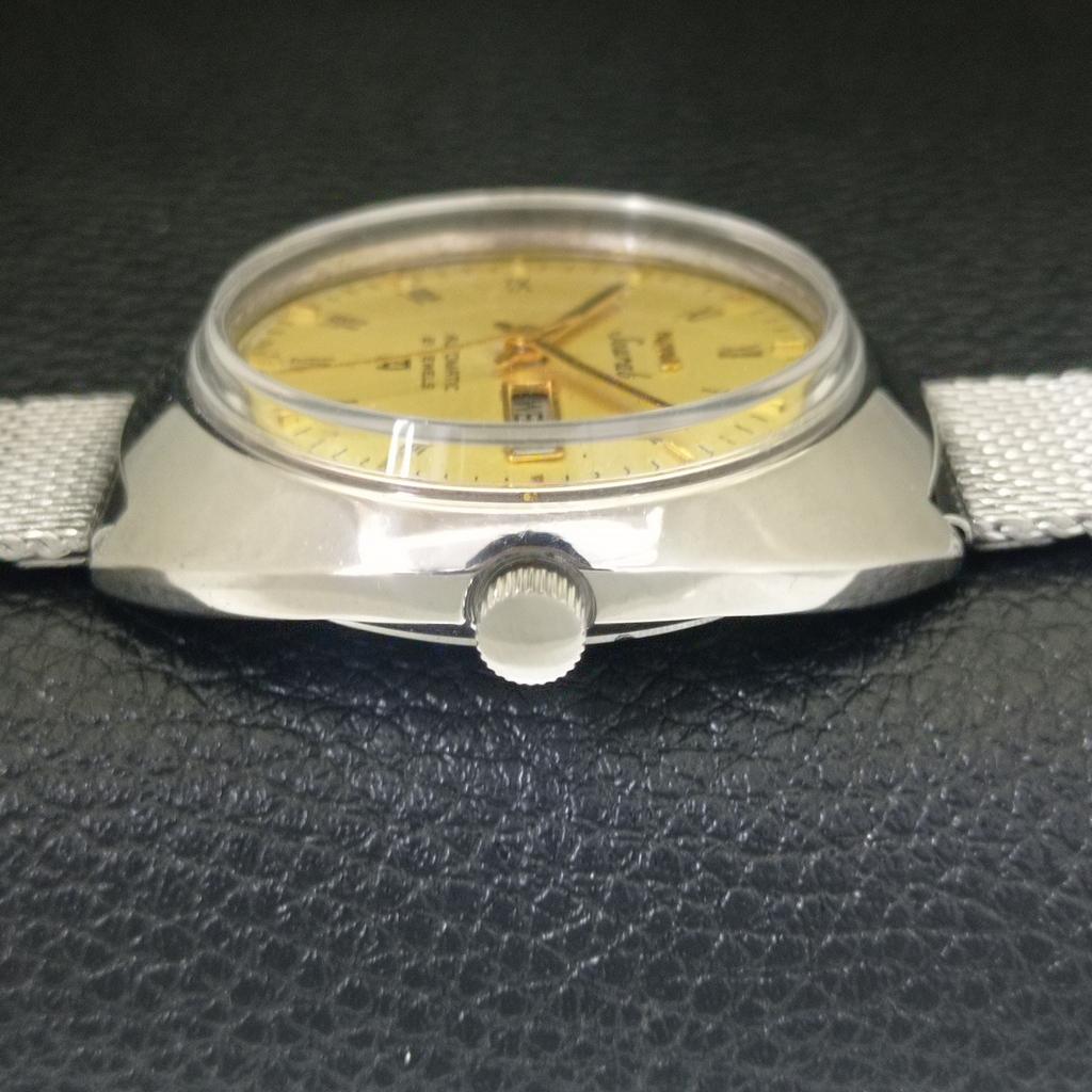 AUTOMATISCHE VINTAGE HMT SOURABH 6501 INDISCHE HERREN ORIGINAL ZIFFERBLATT UHR a703280-1