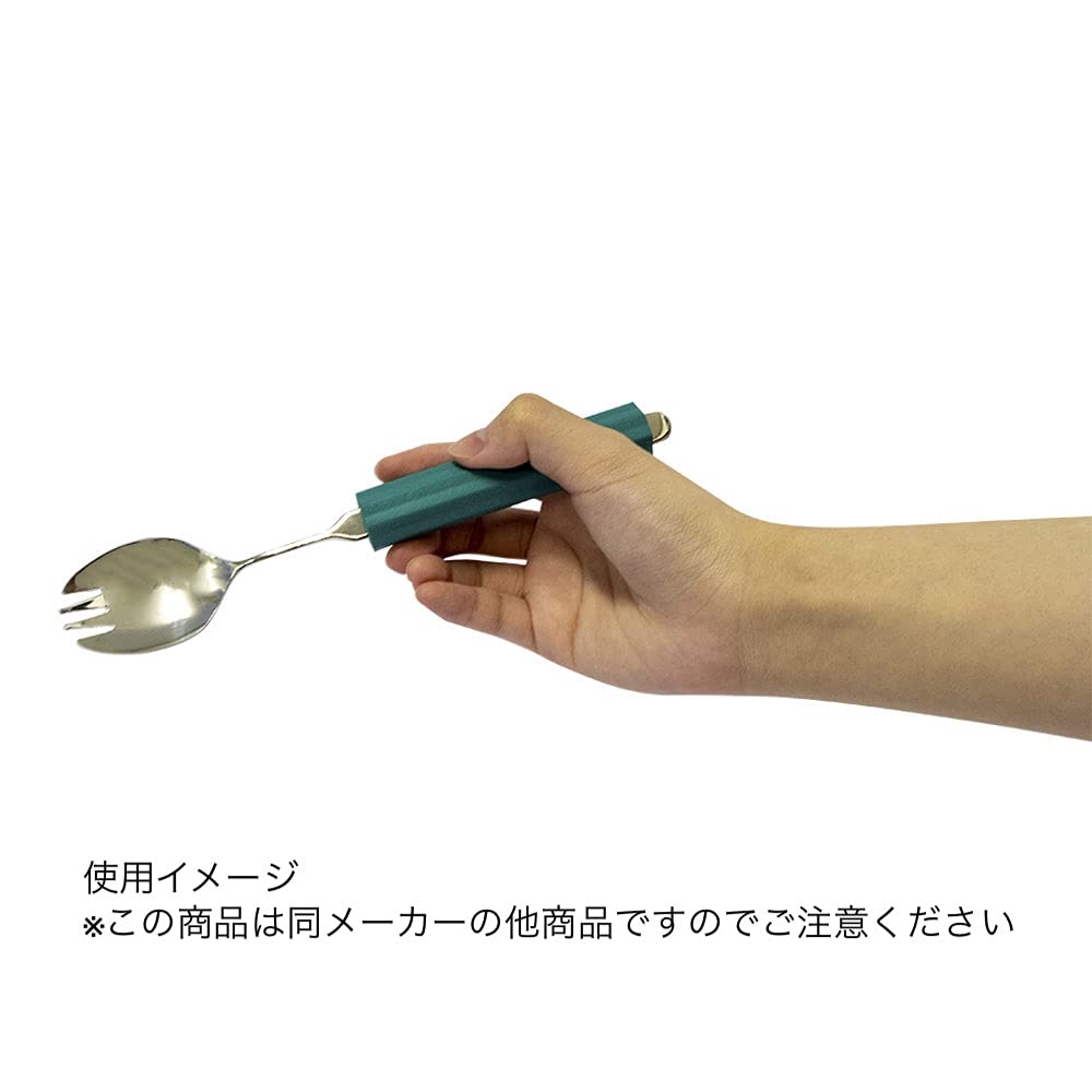 All-stainless steel handle, large spoonfork combination (includes Sponsi NS-2)