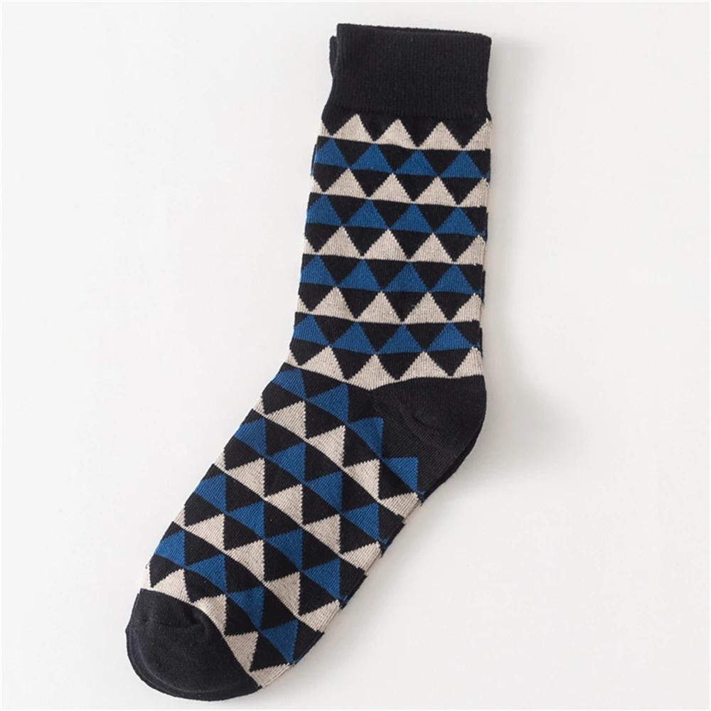 Bunte Streifen Kunst Socken für Herren Wintermode Regenbogenstreifen Zebra Muster Business Crew Unisex Dropship